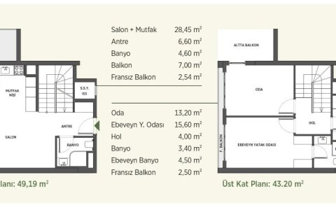 Продажа квартиры  в Анкаре, Турция 3 комн., 89м2, №227862 – фото 13