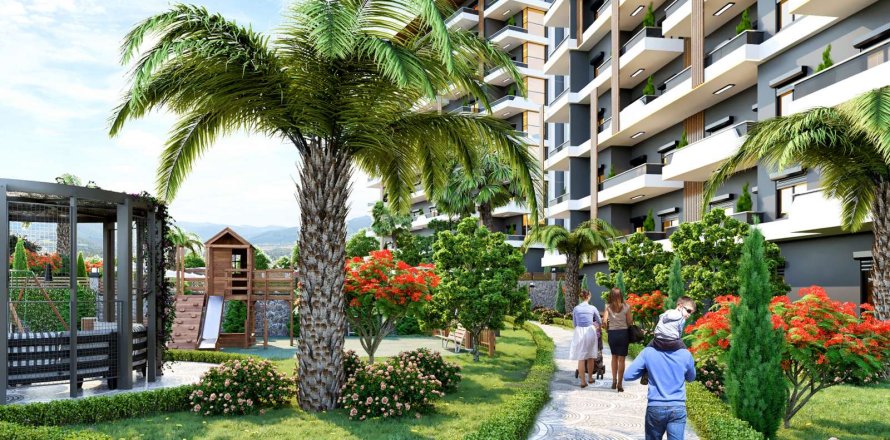 Daire 1+1 Alanya, Antalya, Türkiye №233577