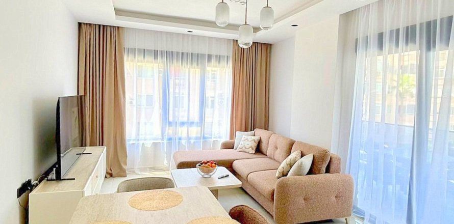 2+0 Lejlighed  i Mahmutlar, Antalya, Tyrkiet Nr. 227237