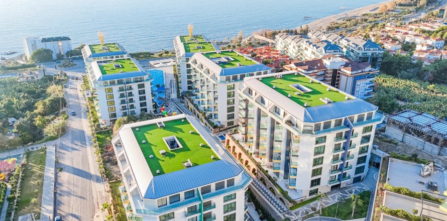 1+0 Lejlighed  i Kargicak, Alanya, Antalya, Tyrkiet Nr. 227240