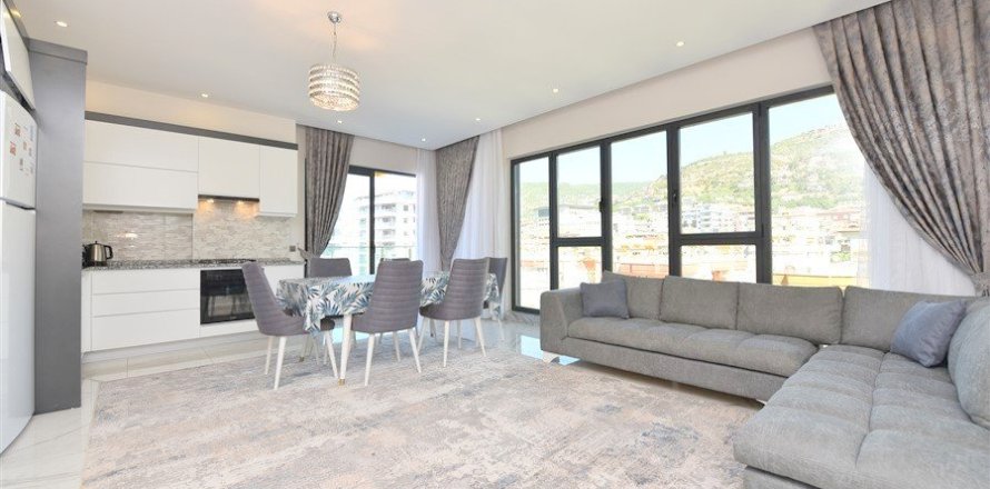 2+0 Lejlighed  i Alanya, Antalya, Tyrkiet Nr. 227242