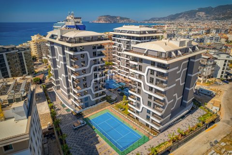 3+1 Penthouse  i Alanya, Antalya, Tyrkiet Nr. 221248 - 16