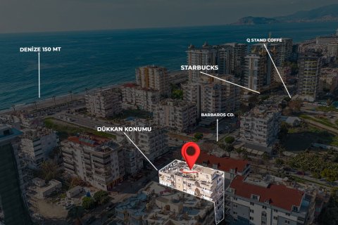 ملک تجاری در  Mahmutlar ، ترکیه 15 متر مربع.  شماره 217324 - 2