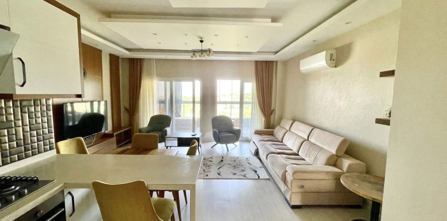 آپارتمان در  Alanya ، ترکیه 2 خوابه ، 81 متر مربع.  شماره 218793