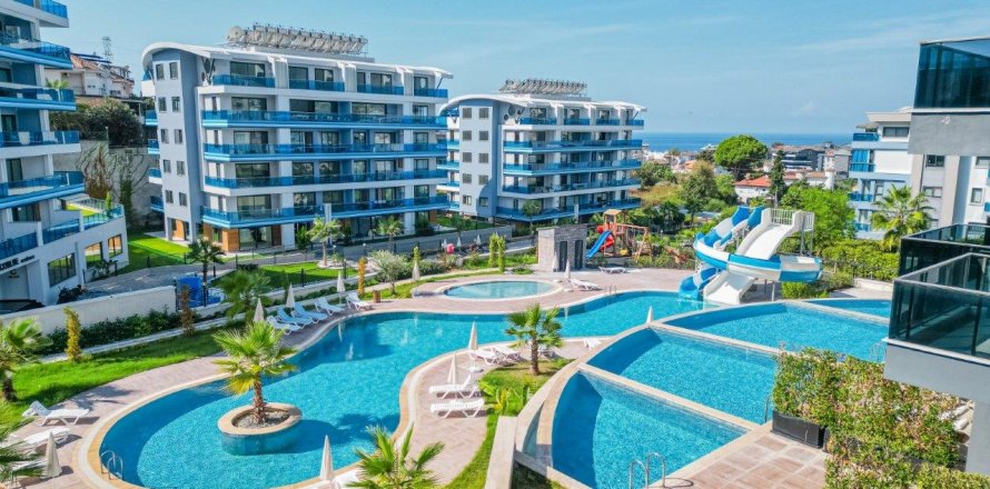 1+1 Leilighet  i Alanya, Antalya, Tyrkia Nr. 218794