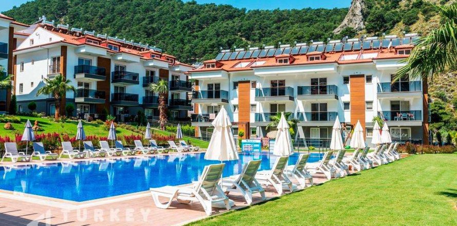 1+1 Lägenhet i Fethiye, Mugla, Turkiet Nr. 233766