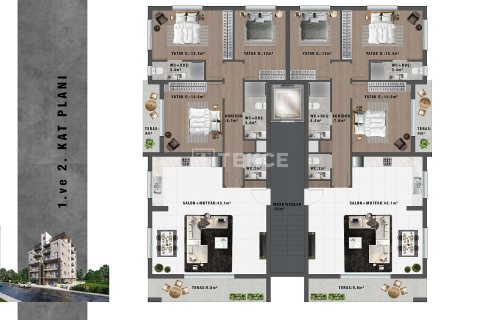 Apartment for sale  in Famagusta, Northern Cyprus, 2 bedrooms, 75m2, No. 215661 – photo 13