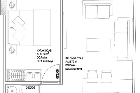 Daire   Muğla, Türkiye №224322 - 4