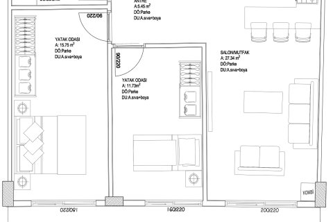 Daire   Muğla, Türkiye №224326 - 4