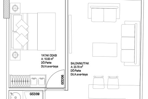 Daire   Muğla, Türkiye №224321 - 4