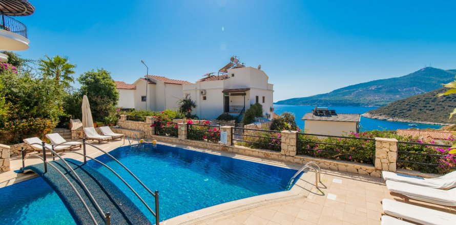 2+1 Lejlighed  i Kalkan, Antalya, Tyrkiet Nr. 225147