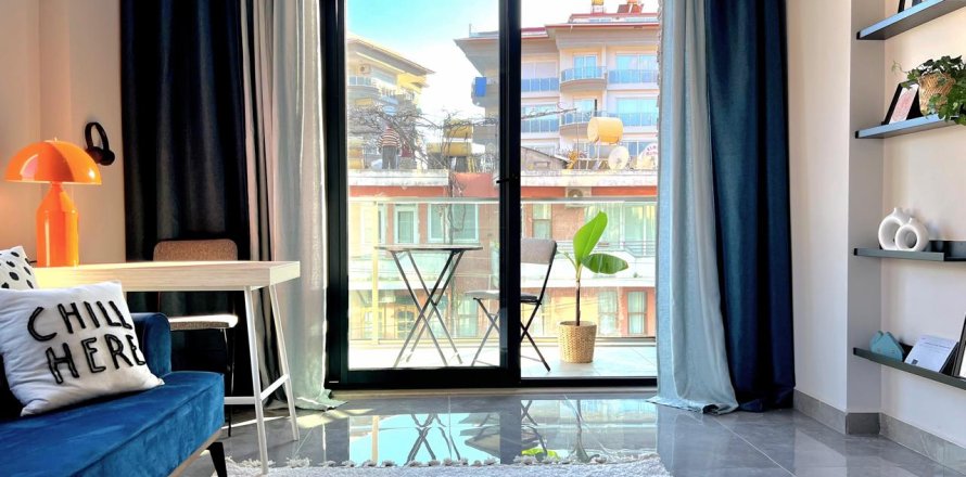 Daire  1+1  Alanya, Antalya, Türkiye №216984