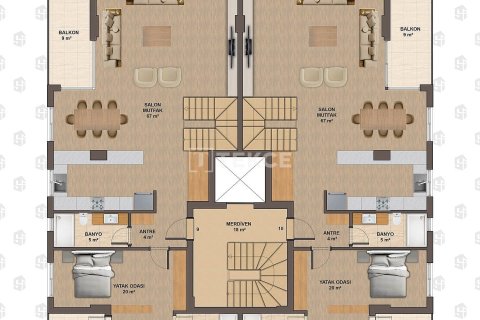 Dubleks daire  4+1  Antalya, Türkiye №223168 - 18