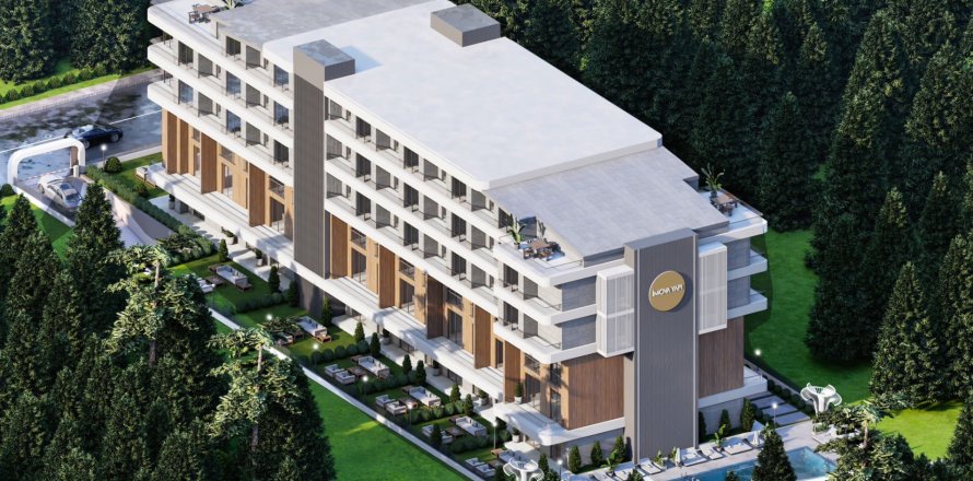 2+1 Lejlighed  i Antalya, Tyrkiet Nr. 217183