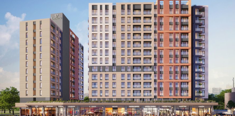 آپارتمان در  Istanbul ، ترکیه 1 خوابه ، 54 متر مربع.  شماره 217681