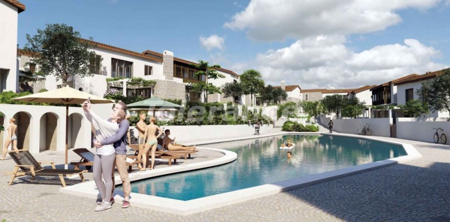 2+1 Villa  i Bodrum, Mugla, Tyrkiet Nr. 52726