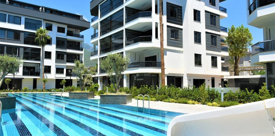 2+1 Lejlighed  i Oba, Antalya, Tyrkiet Nr. 227069