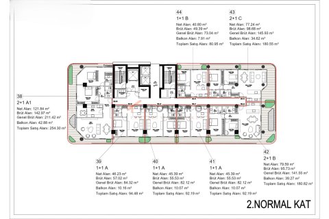 Apartment for sale  in Istanbul, Turkey, 2 bedrooms, 163m2, No. 212438 – photo 25