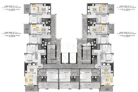 Dubleks daire  5+2  Alanya, Antalya, Türkiye №212433 - 29