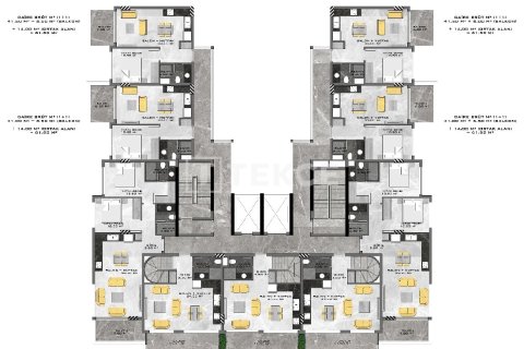 Dubleks daire  5+2  Alanya, Antalya, Türkiye №212433 - 28