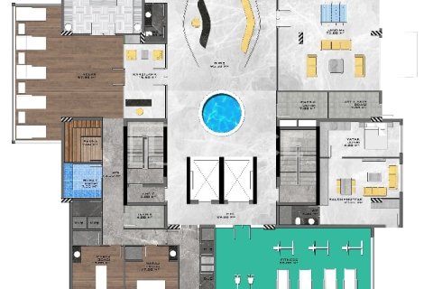 Dubleks daire  5+2  Alanya, Antalya, Türkiye №212433 - 26