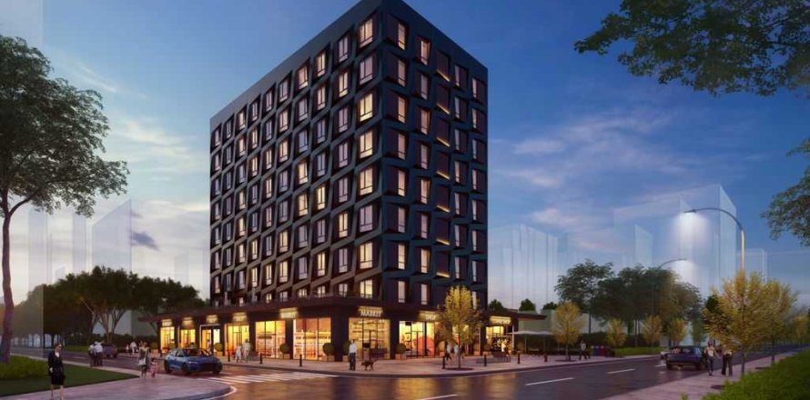 Квартира 1+1 в Стамбуле, Турция №234048