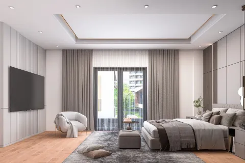 آپارتمان در  Mugla ، ترکیه 4 خوابه ، 340 متر مربع.  شماره 223792 - 13