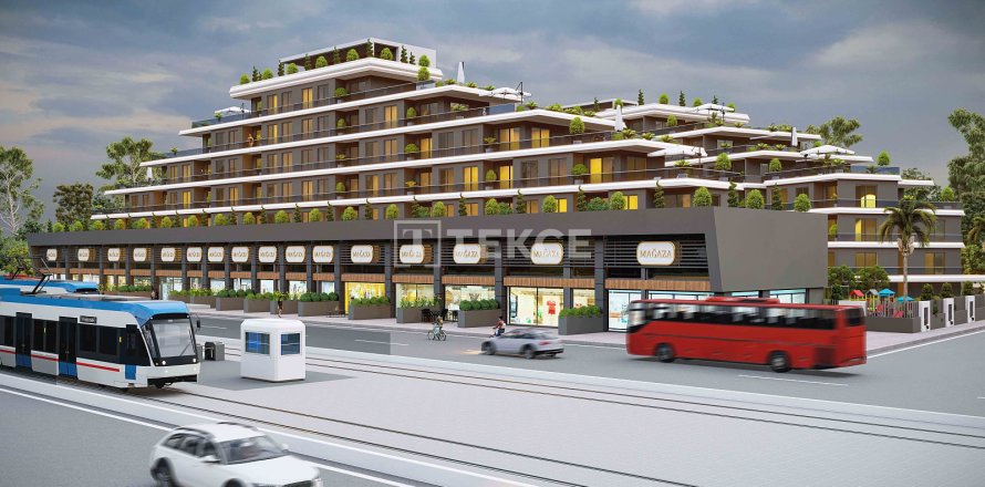 1+1 Lägenhet i Antalya, Turkiet Nr. 226579