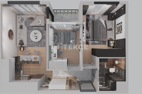 1+1 Lägenhet i Antalya, Turkiet Nr. 226579 - 23