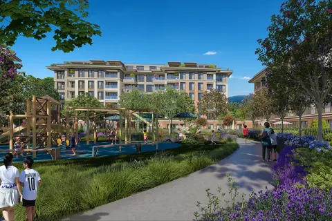 Продажа квартиры  в Стамбуле, Турция 5 комн., №213389 – фото 1