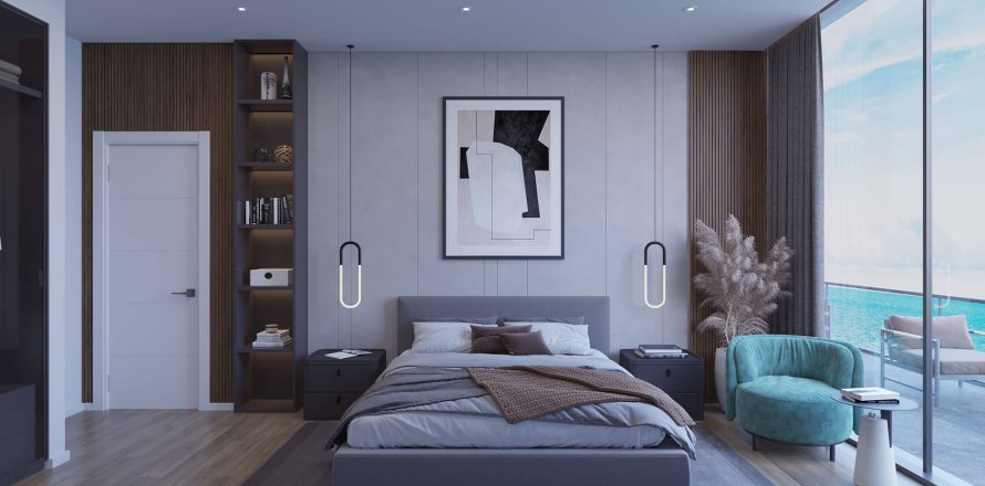 2+1 Leilighet i Grand Sapphire Blu, Long Beach, Iskele, Nr. 213657