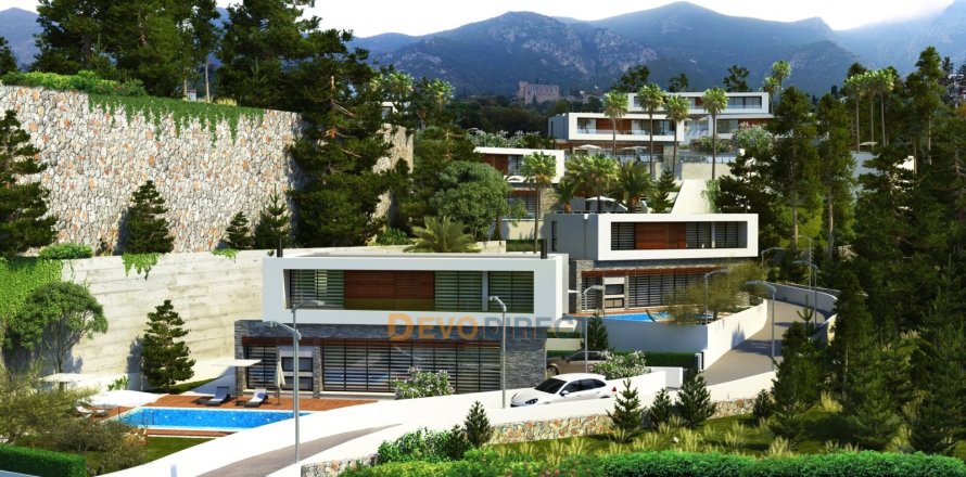 5+1 Villa  i Arapkoy, Girne,  Nr. 225573