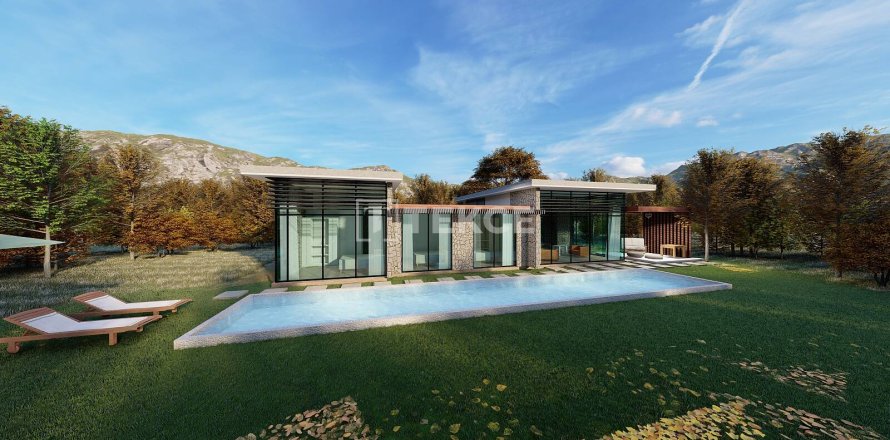 4+1 Villa i Bodrum, Mugla, Tyrkiet Nr. 215743