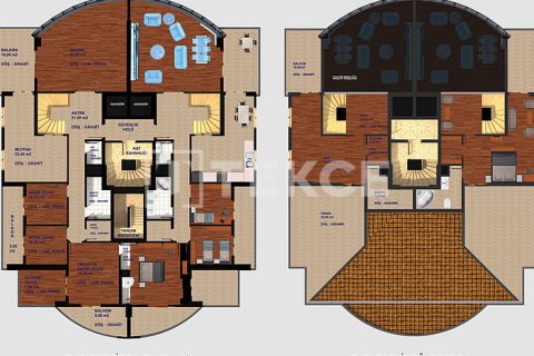 5+2 Lejlighed i Akcaabat, Trabzon, Tyrkiet Nr. 215740 - 18