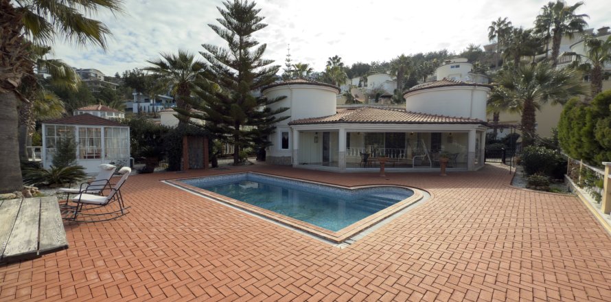 3+1 Villa  i Alanya, Antalya, Tyrkiet Nr. 217942