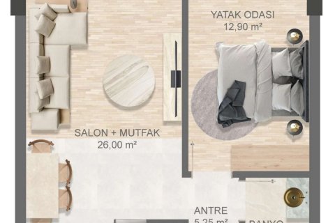 Daire 1+1 Antalya, Türkiye №233042 - 18