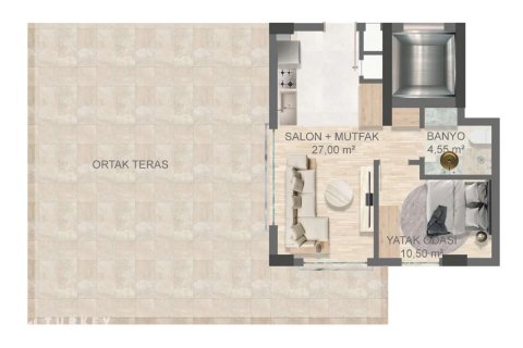 Daire 1+1 Antalya, Türkiye №233042 - 19