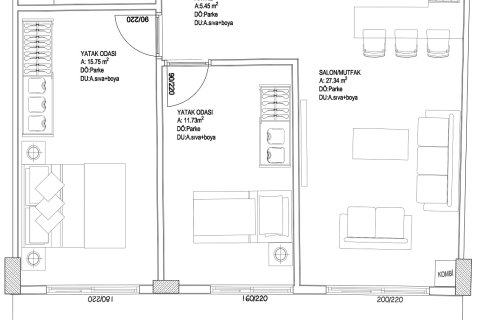 Daire   Muğla, Türkiye №224328 - 4