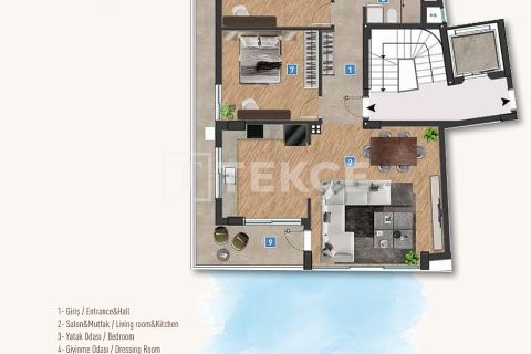 3+1 Lägenhet i Antalya, Turkiet Nr. 225471 - 20