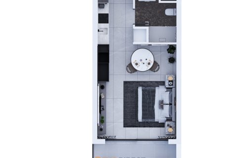 Продажа квартиры в Искеле, Северный Кипр 1+1, 47м2, №226903 – фото 19