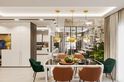 آپارتمان در  Aksu ، ترکیه 2 خوابه ، 100 متر مربع.  شماره 223538 - 18