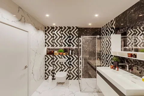 آپارتمان در  Aksu ، ترکیه 2 خوابه ، 100 متر مربع.  شماره 223538 - 26