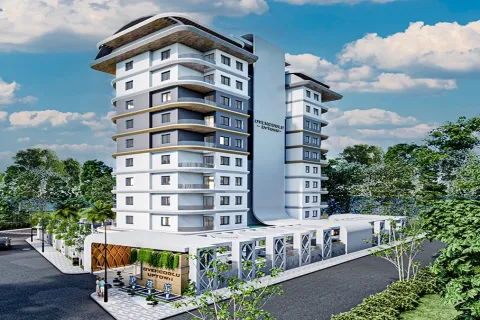 2+1 Lägenhet  i Alanya, Antalya, Turkiet Nr. 223541