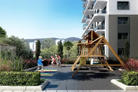 آپارتمان در  Alanya ، ترکیه 1 خوابه ، 54 متر مربع.  شماره 223537 - 5