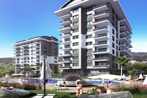 Daire  1+1  Alanya, Antalya, Türkiye №223537