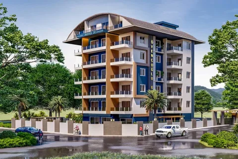 1+1 Wohnung  in Alanya, Antalya, Türkei Nr. 223539