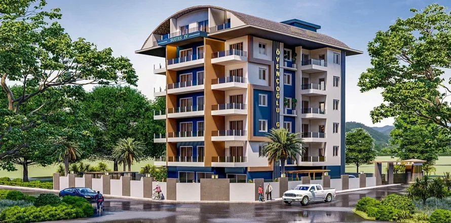 1+1 Lägenhet  i Alanya, Antalya, Turkiet Nr. 223539