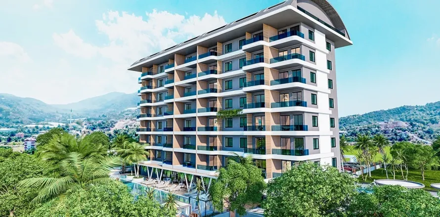 1+1 Wohnung  in Alanya, Antalya, Türkei Nr. 223540