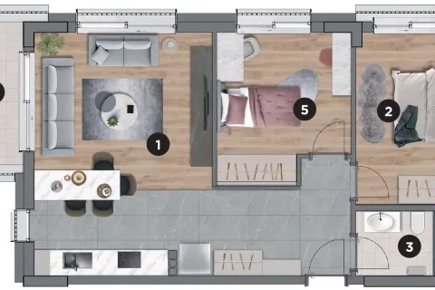 Daire 2+1 Aksu, Antalya, Türkiye №220662 - 17