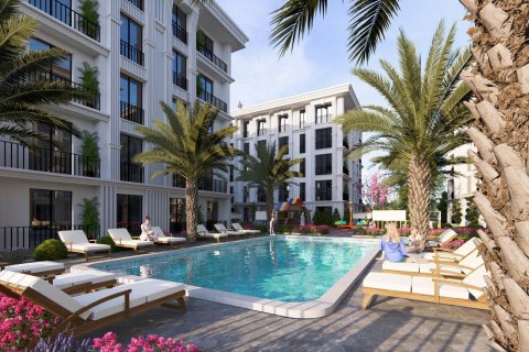 Продажа квартиры  в Бююкчекмедже, Стамбуле, Турция 2 комн., 55м2, №223308 – фото 2